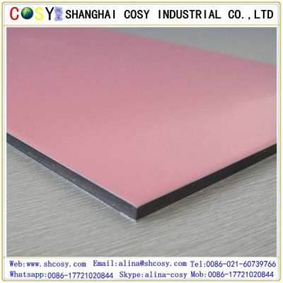 Thin Plastic Aluminium Composite Panel Sheet